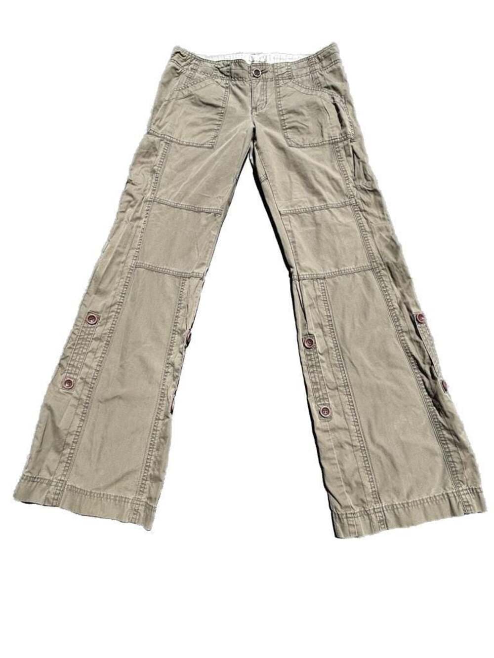 Abercrombie & Fitch Women's Olive Green Utility Cargo Pants Size S